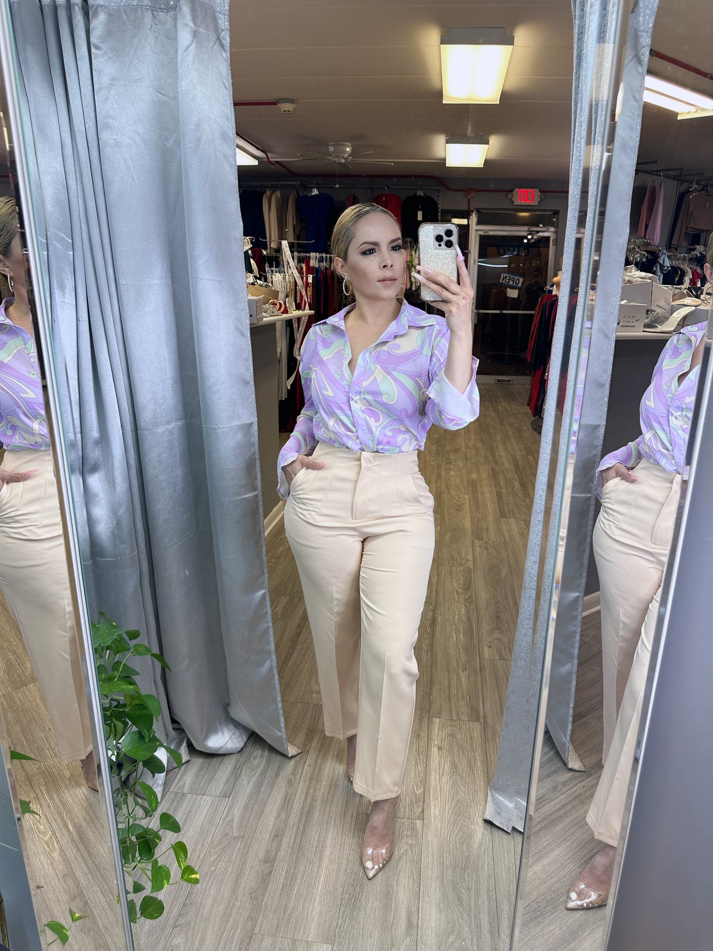 Modern Chic Pants (Beige)