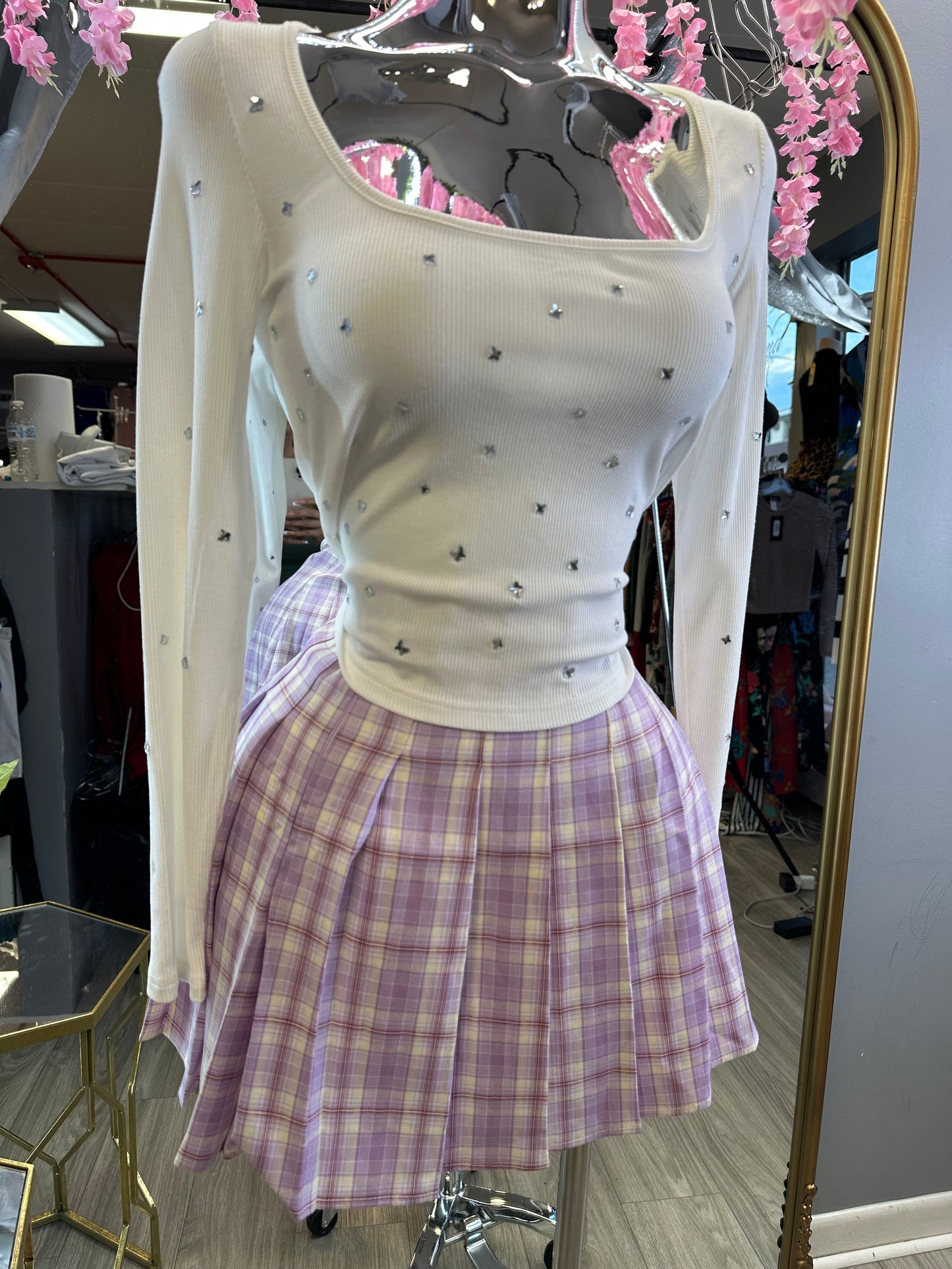 Plaid Skirt