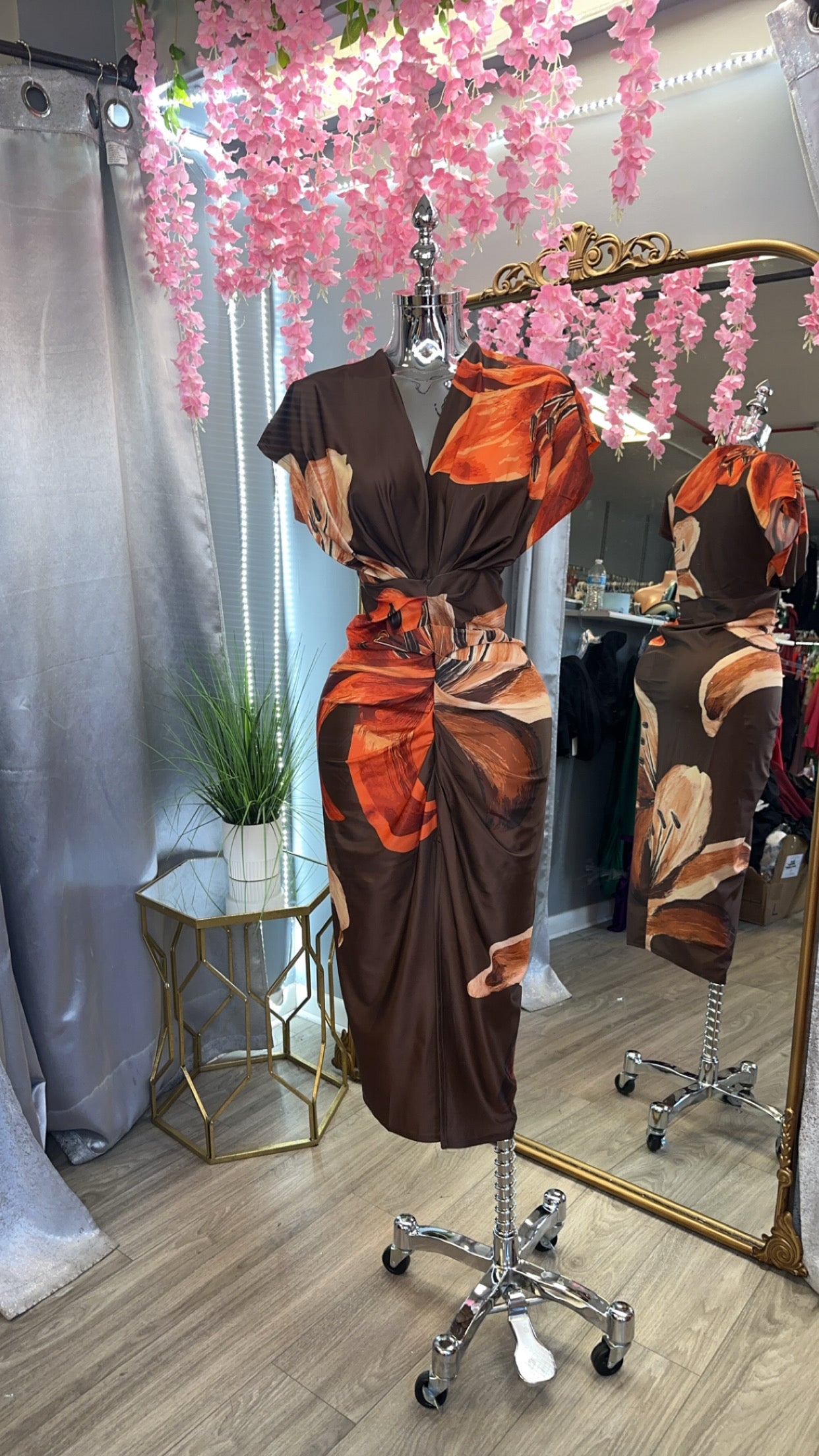 Irandhy Dress (Brown)