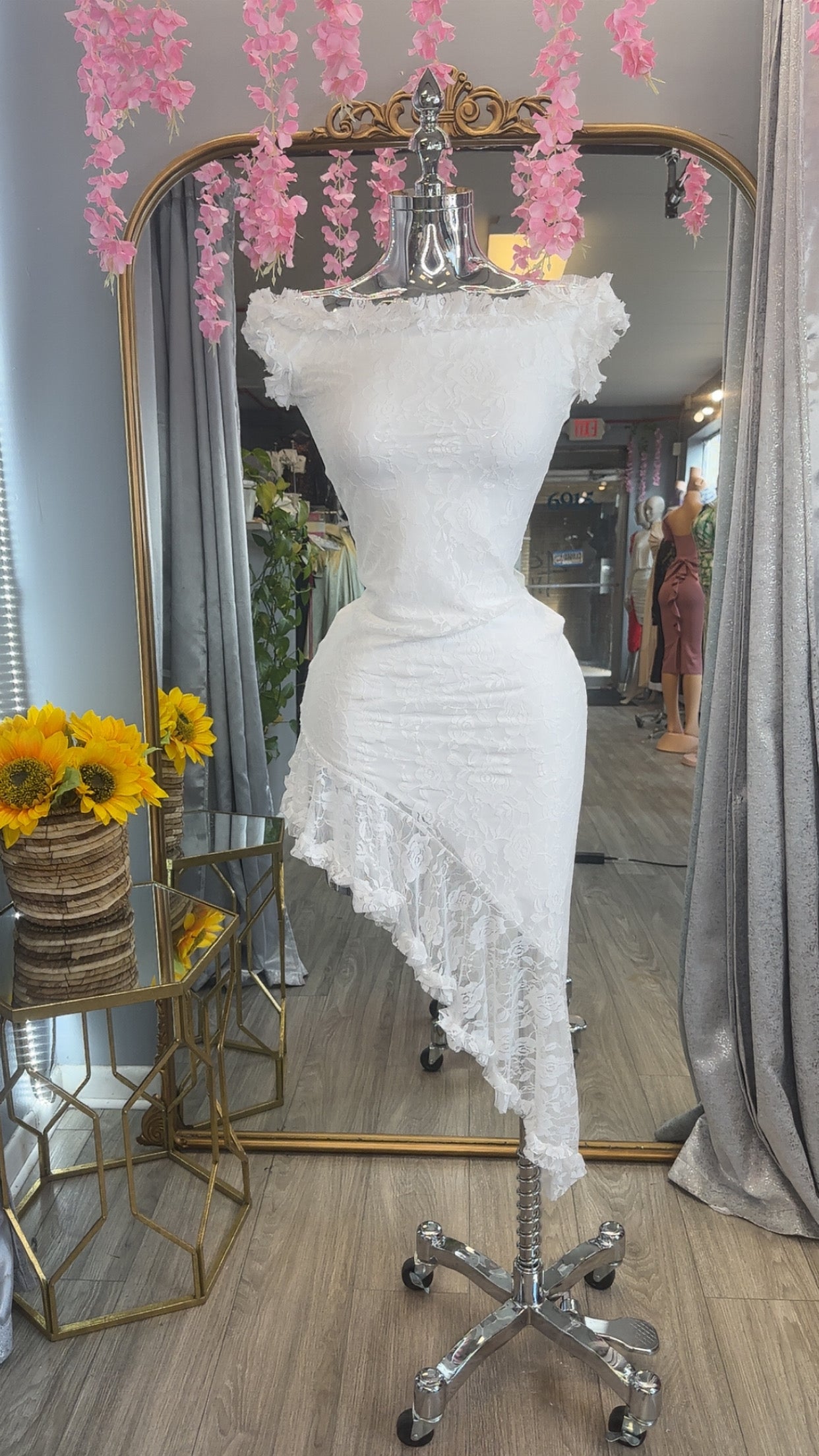 Keissy Dress (White)