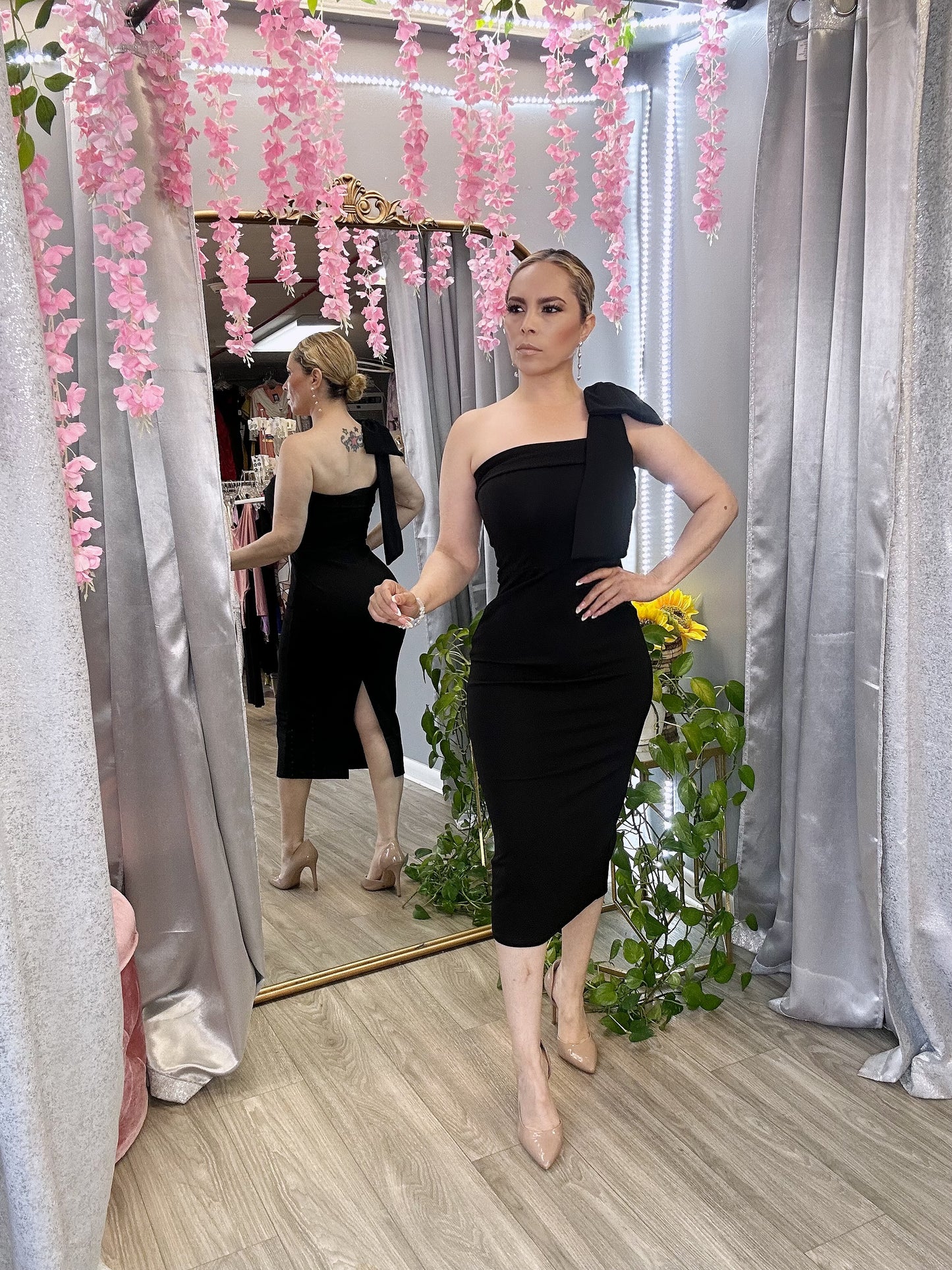 Ana Rosa Dress (Black)