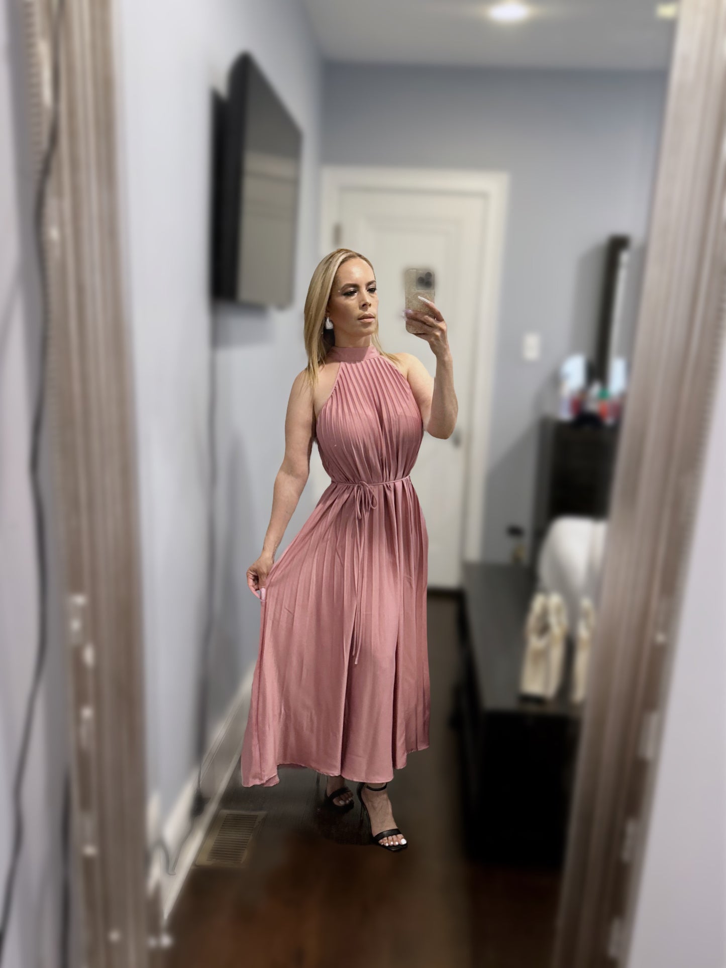 Naira Dress (Dusty Rose)