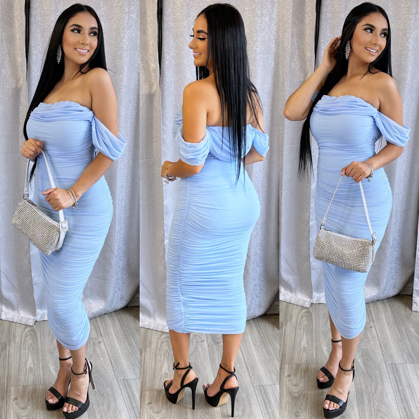 Juliette Dress (Blue)