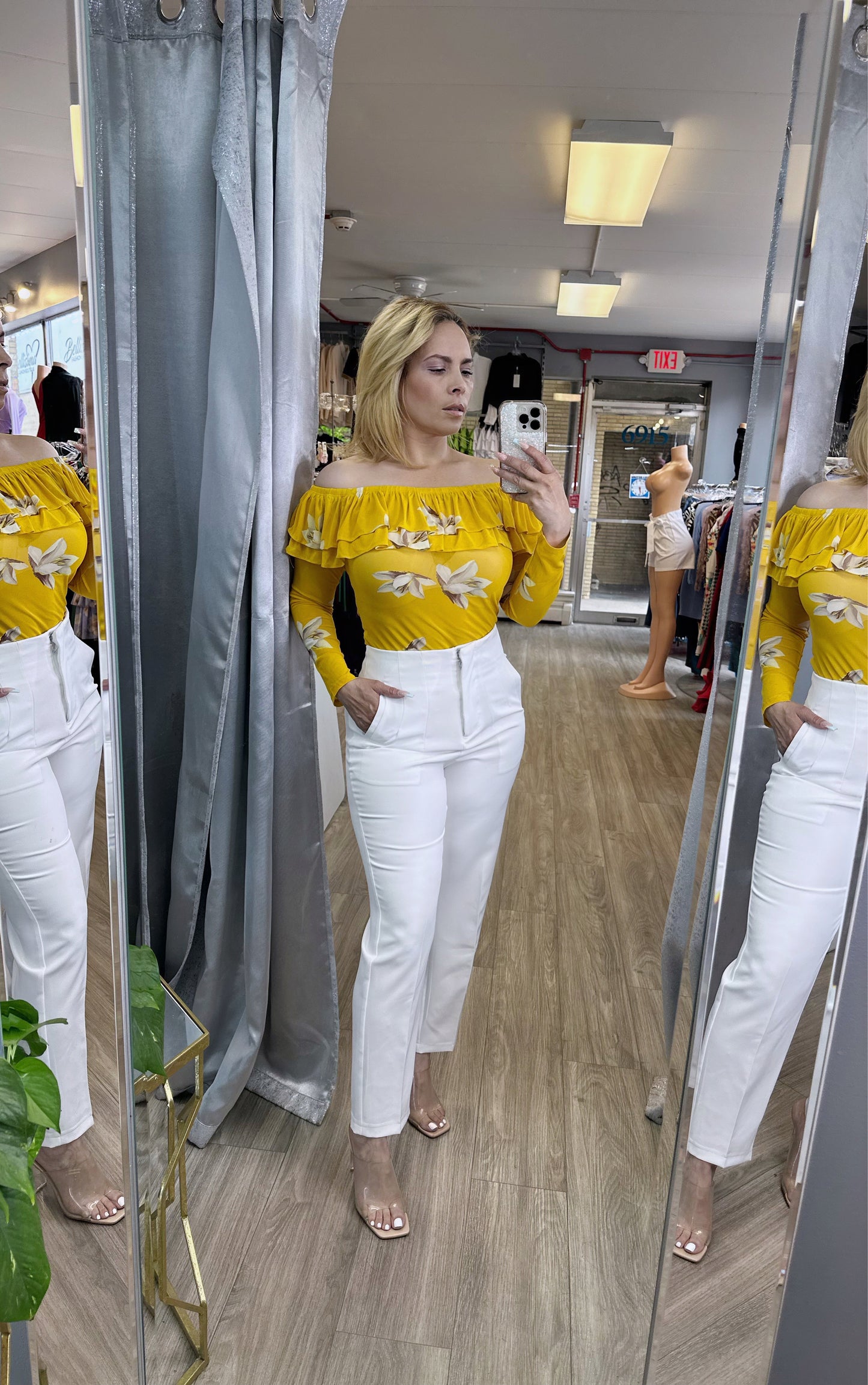 Jasmine Bodysuit (Mustard)