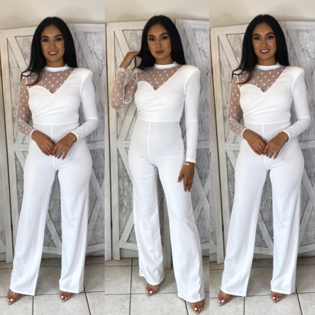 Daniela Jumpsuit - White