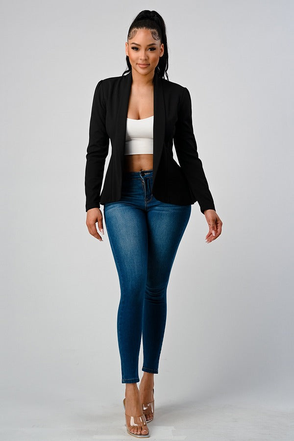 Lizzie Blazer - Black