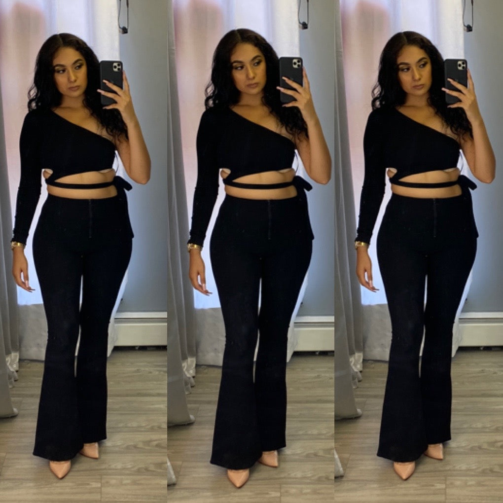 Feelin’ Myself 2PC Set (Black)