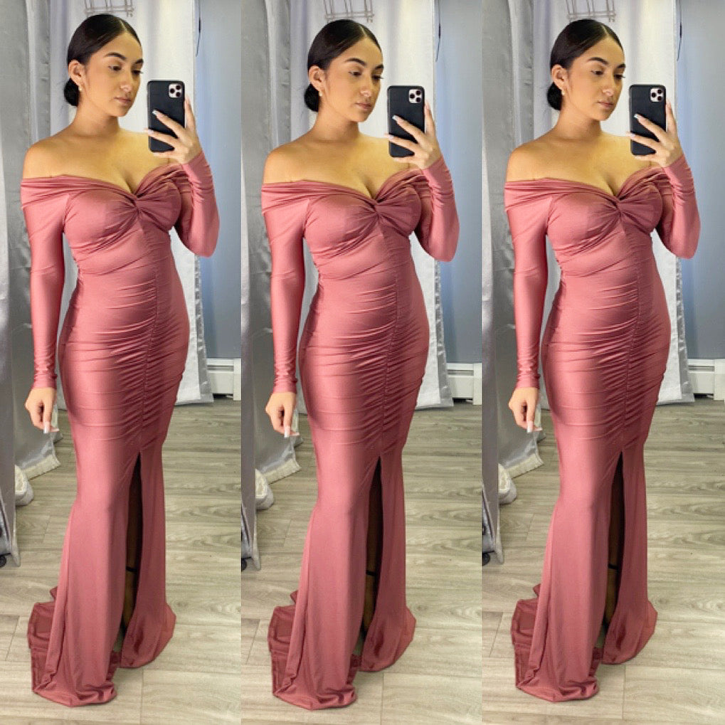 Felicia Gown (Marsala)