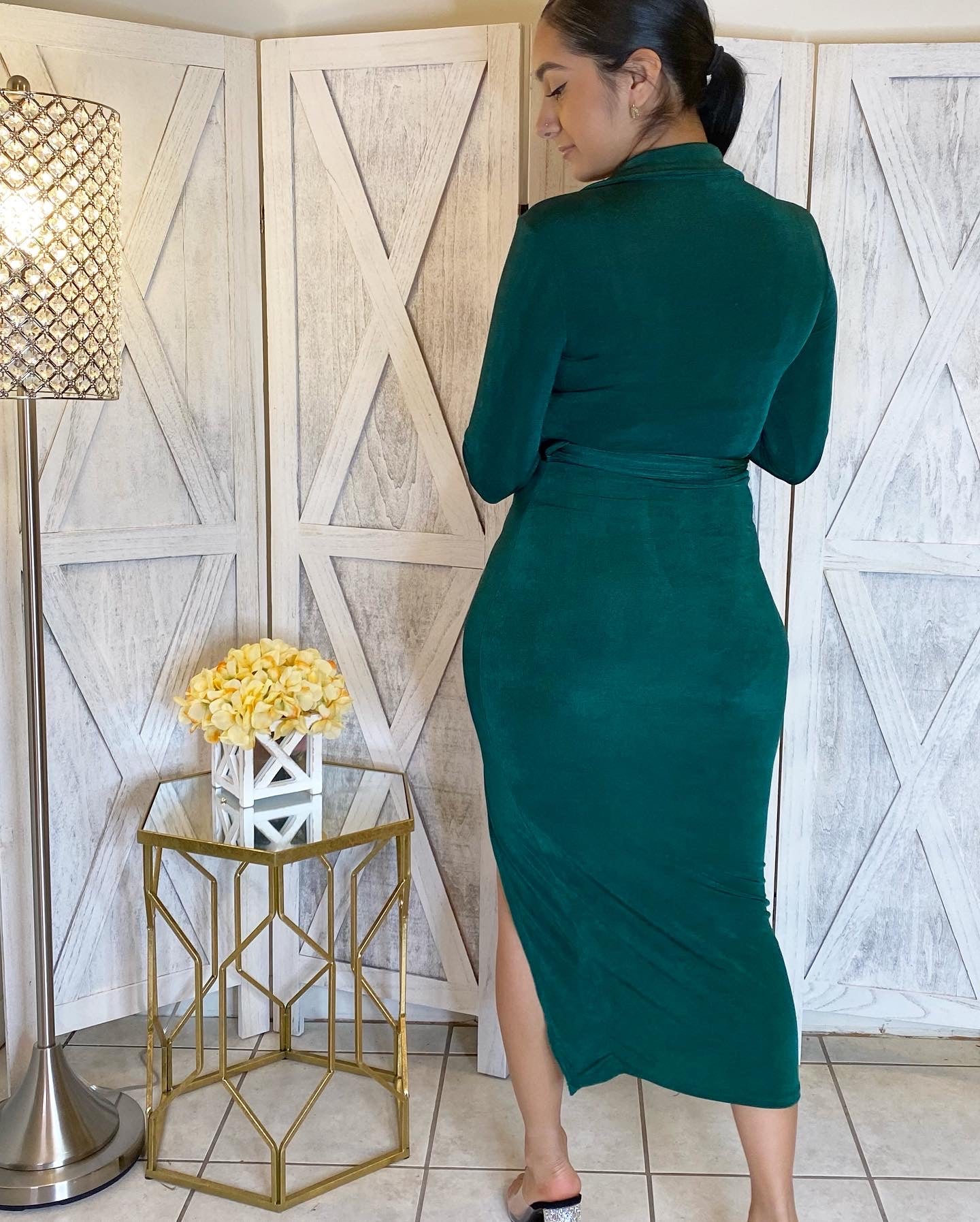 Dangerous Beauty Dress (H Green)