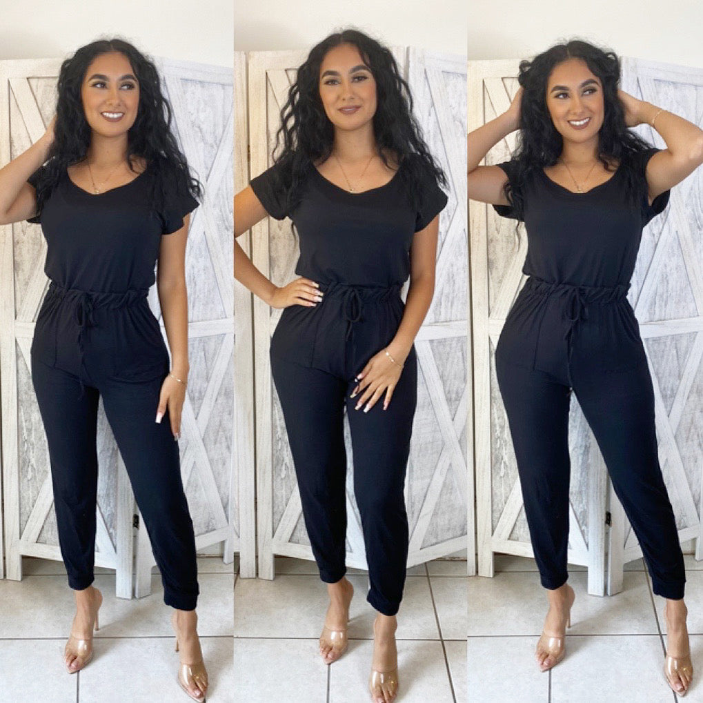 Fernanda Jumpsuit (Black)