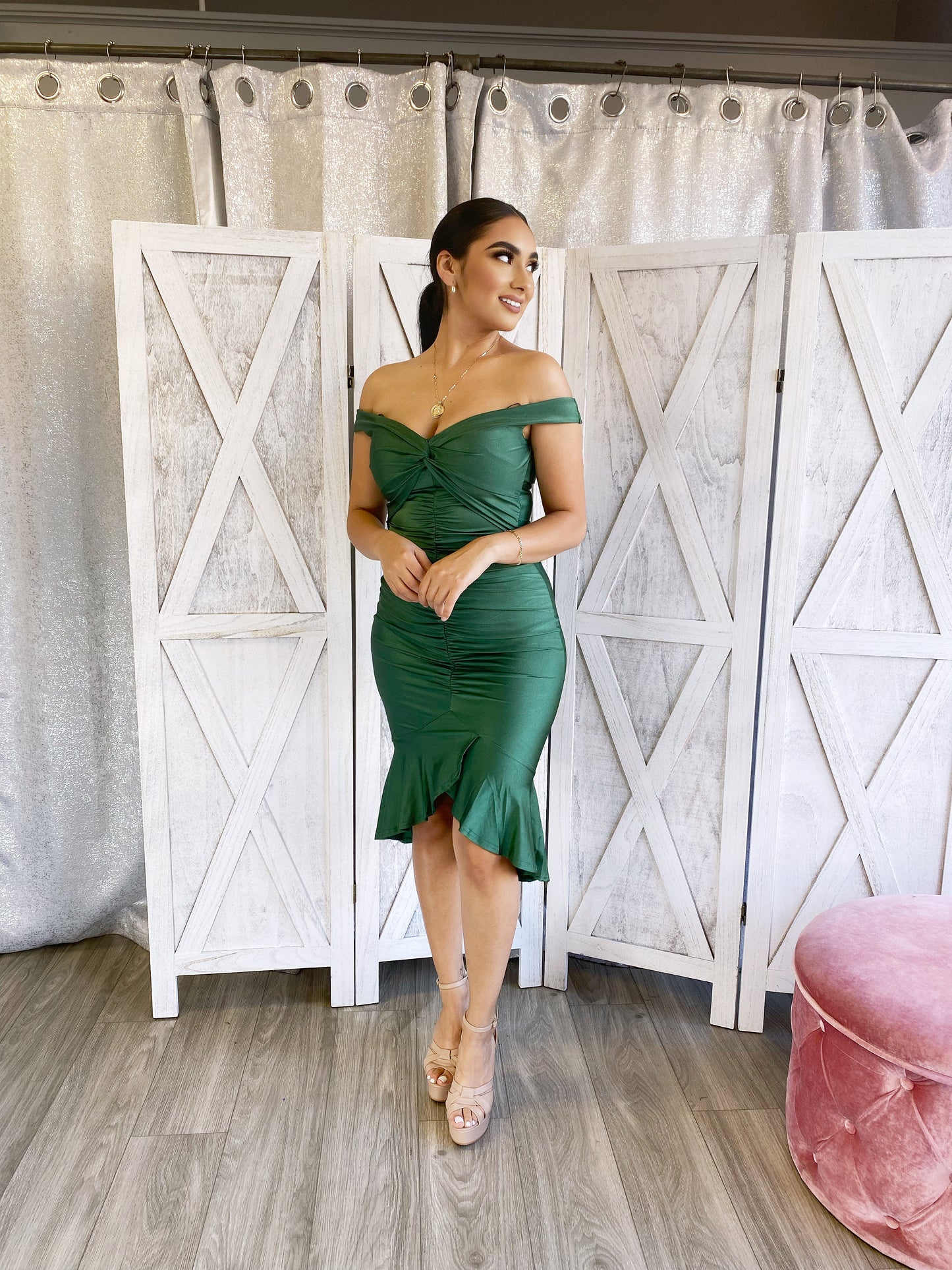 Delaney Dress (Green)