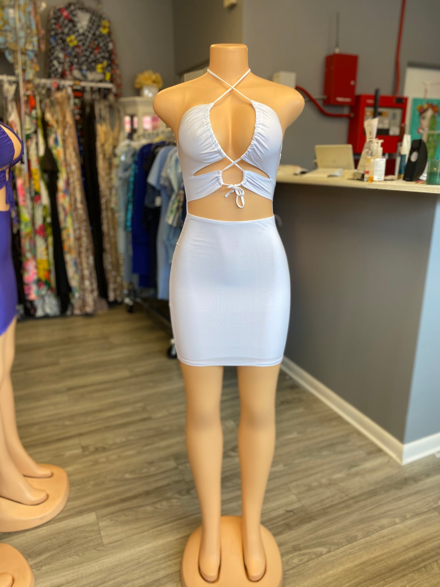 Minerva Dress (White)