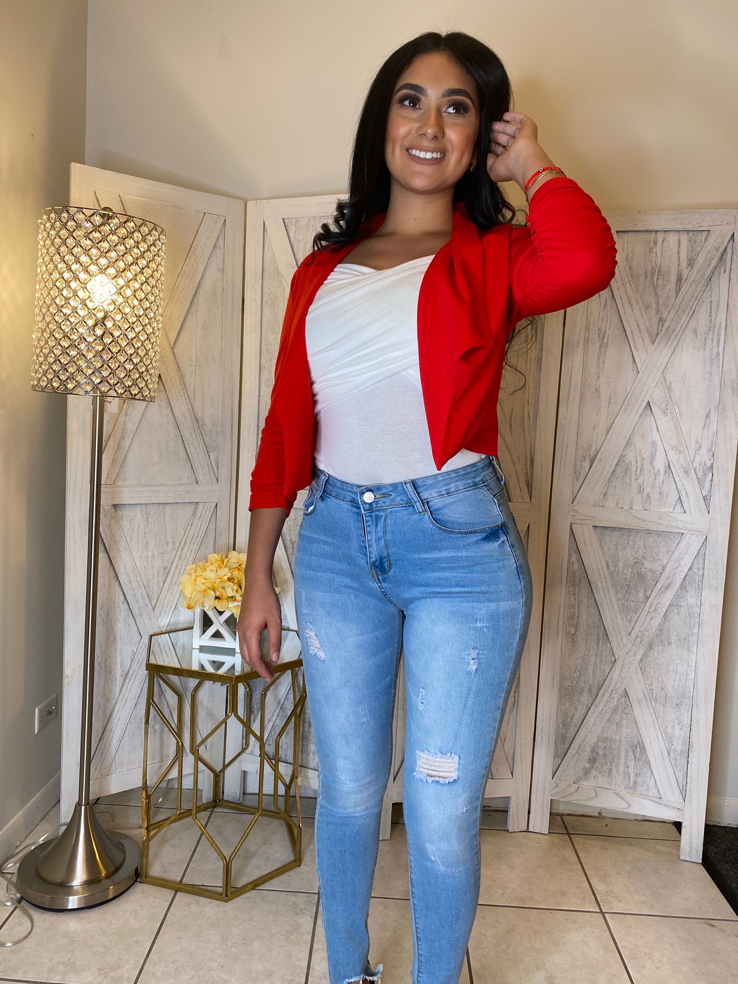 Your Go To Blazer (Red)