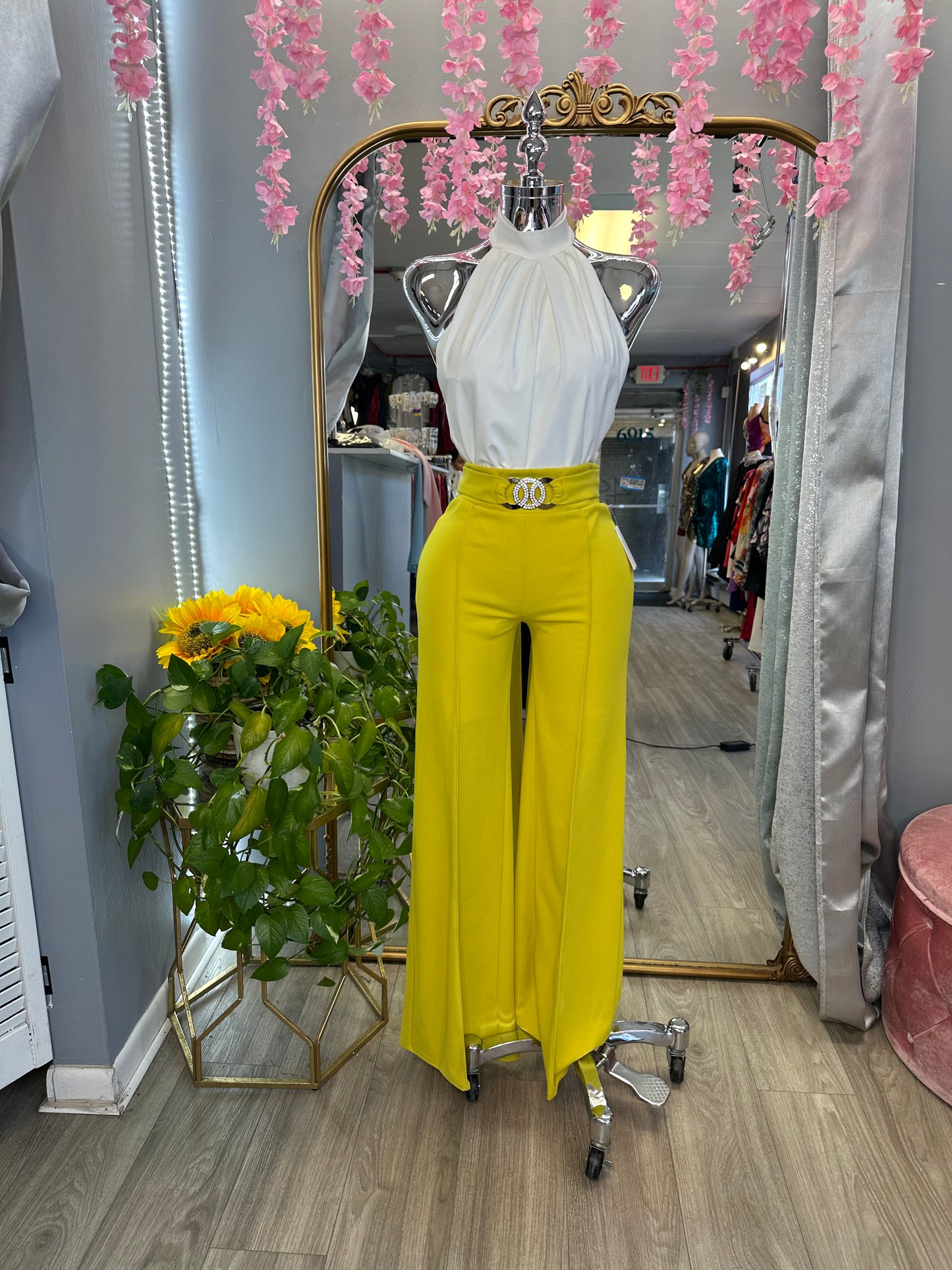 Iliana Pants (Yellow)