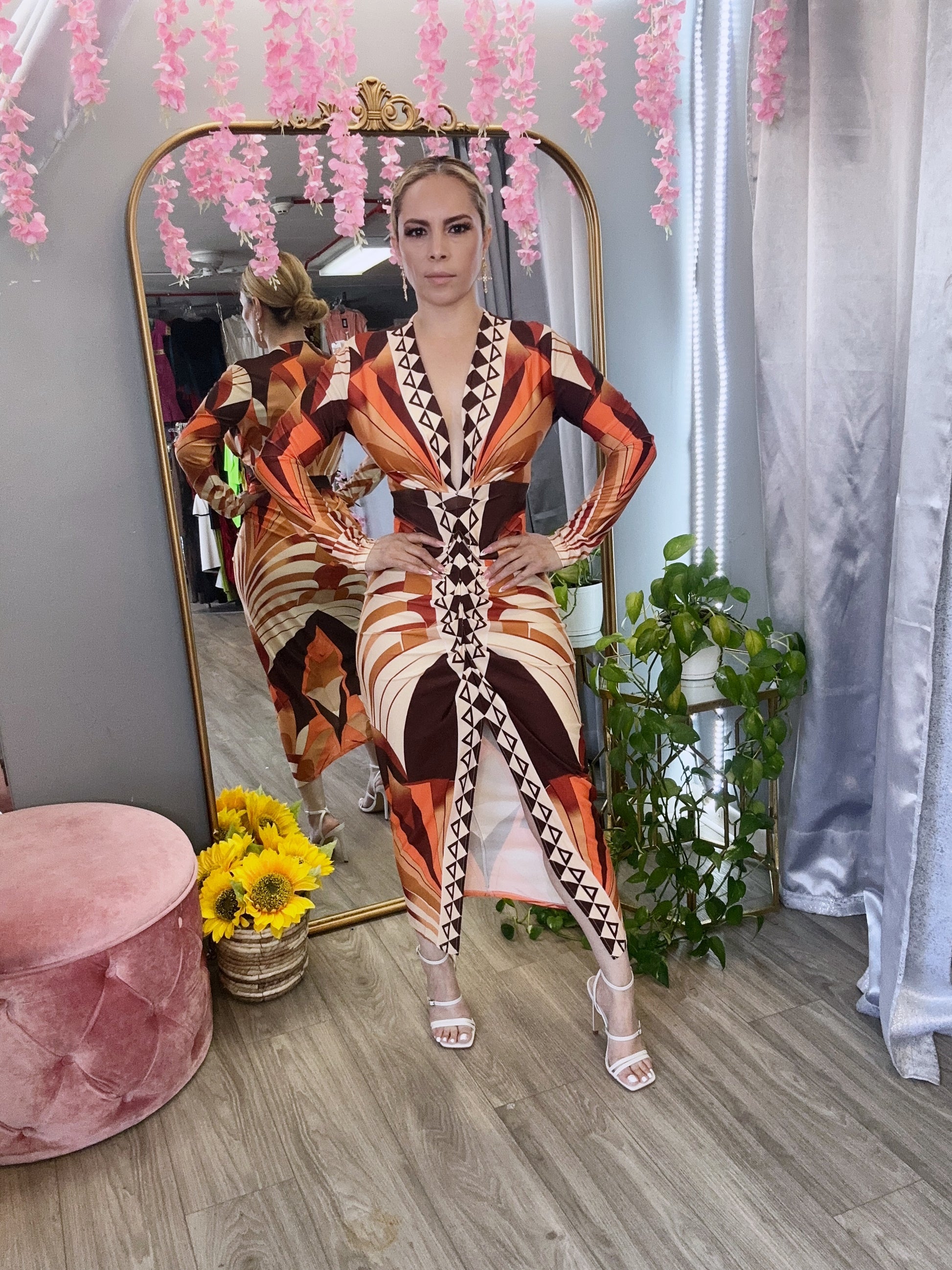 Aztec Princess (Orange) Bellisima Fashion Boutique Aztec Princess (Orange) Bellisima Fashion Boutique
