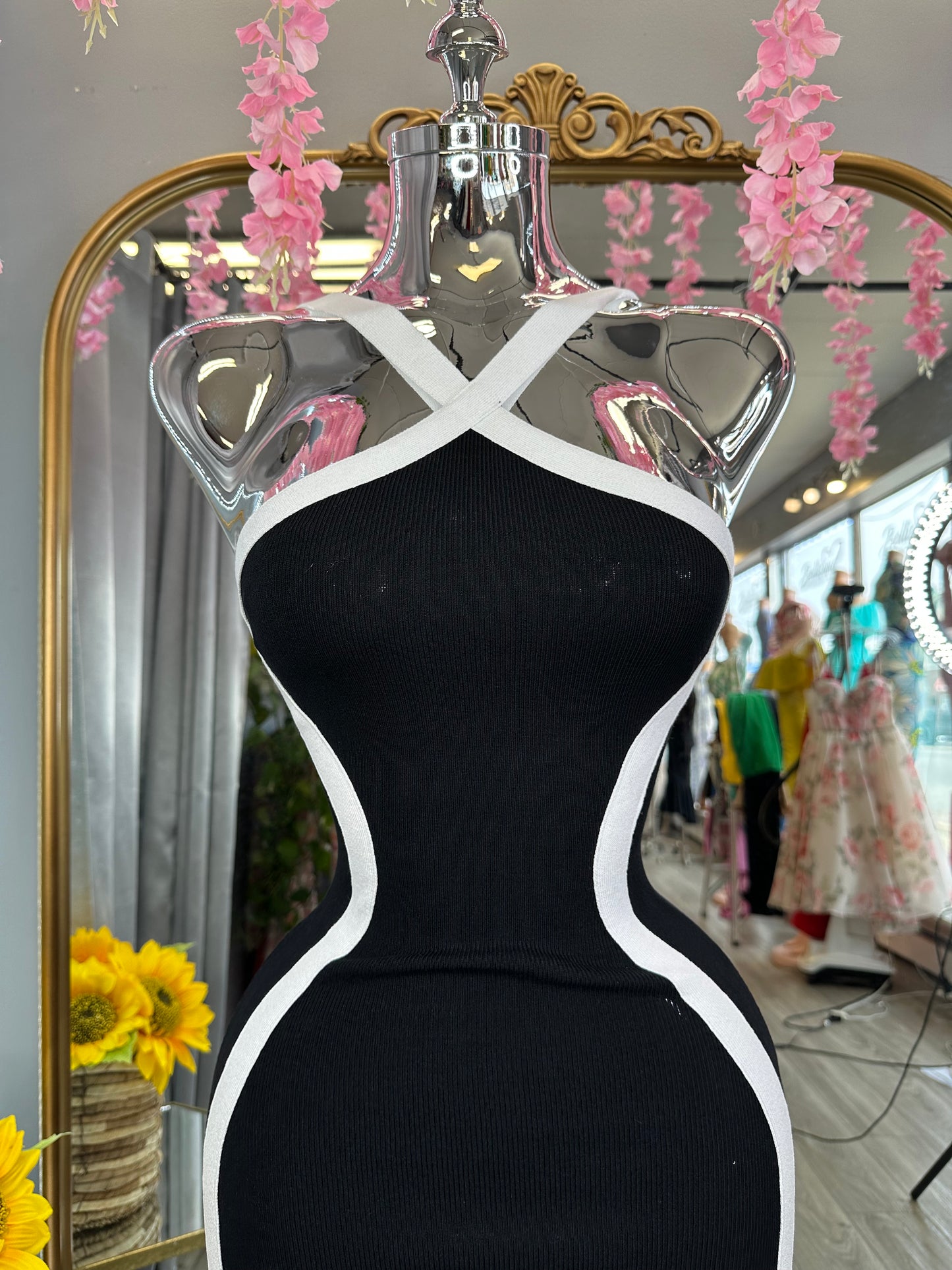 Selina Dress (Black)