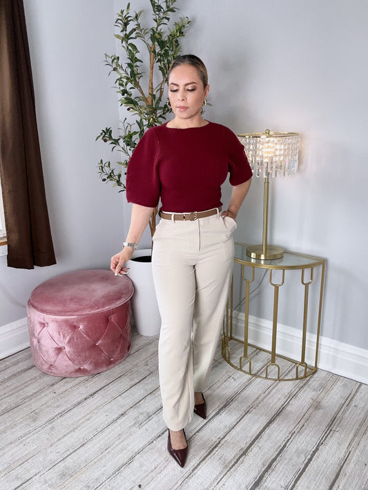 Valerie Pants (Taupe)