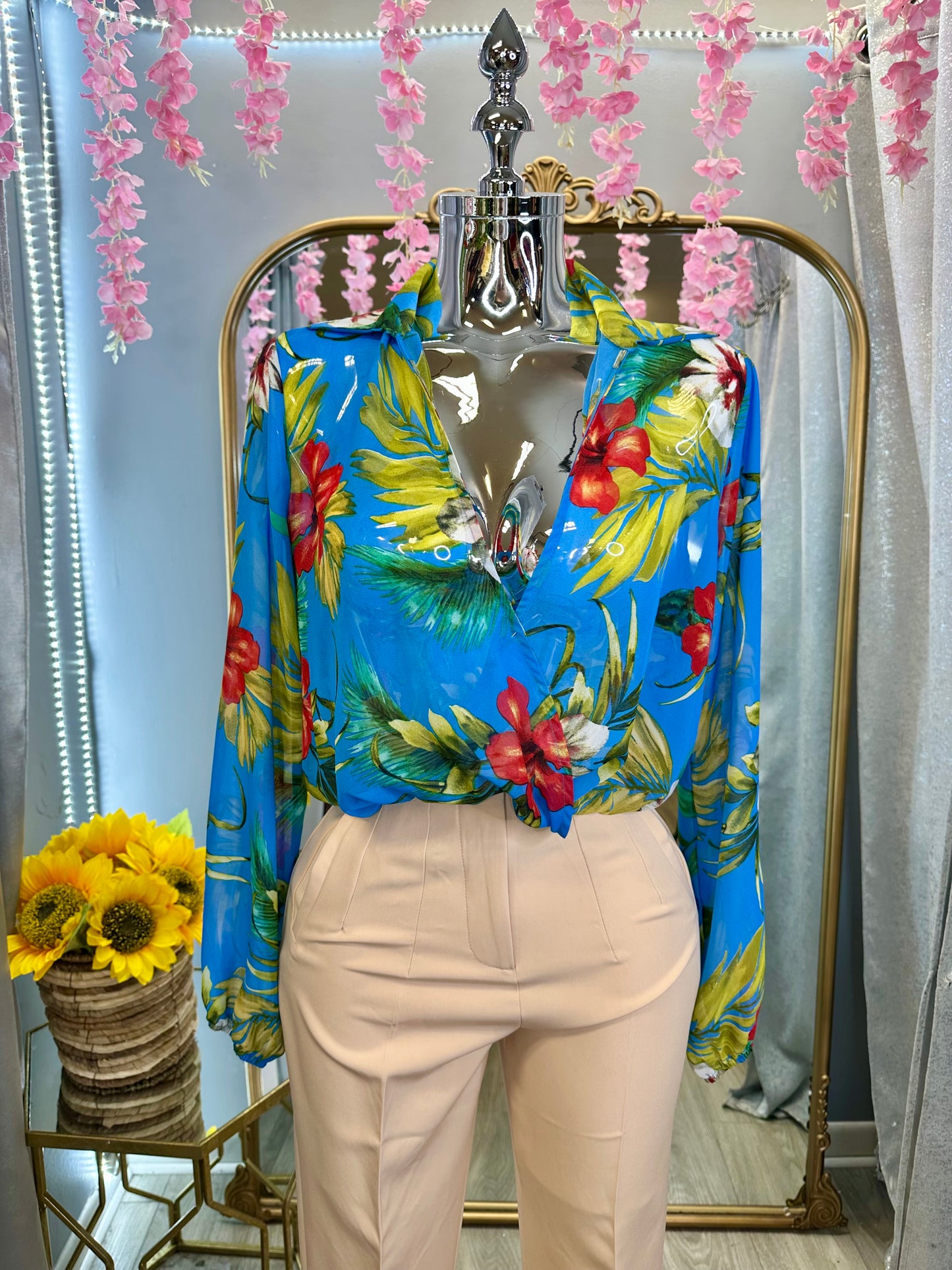 Spring Fling Top (Blue)