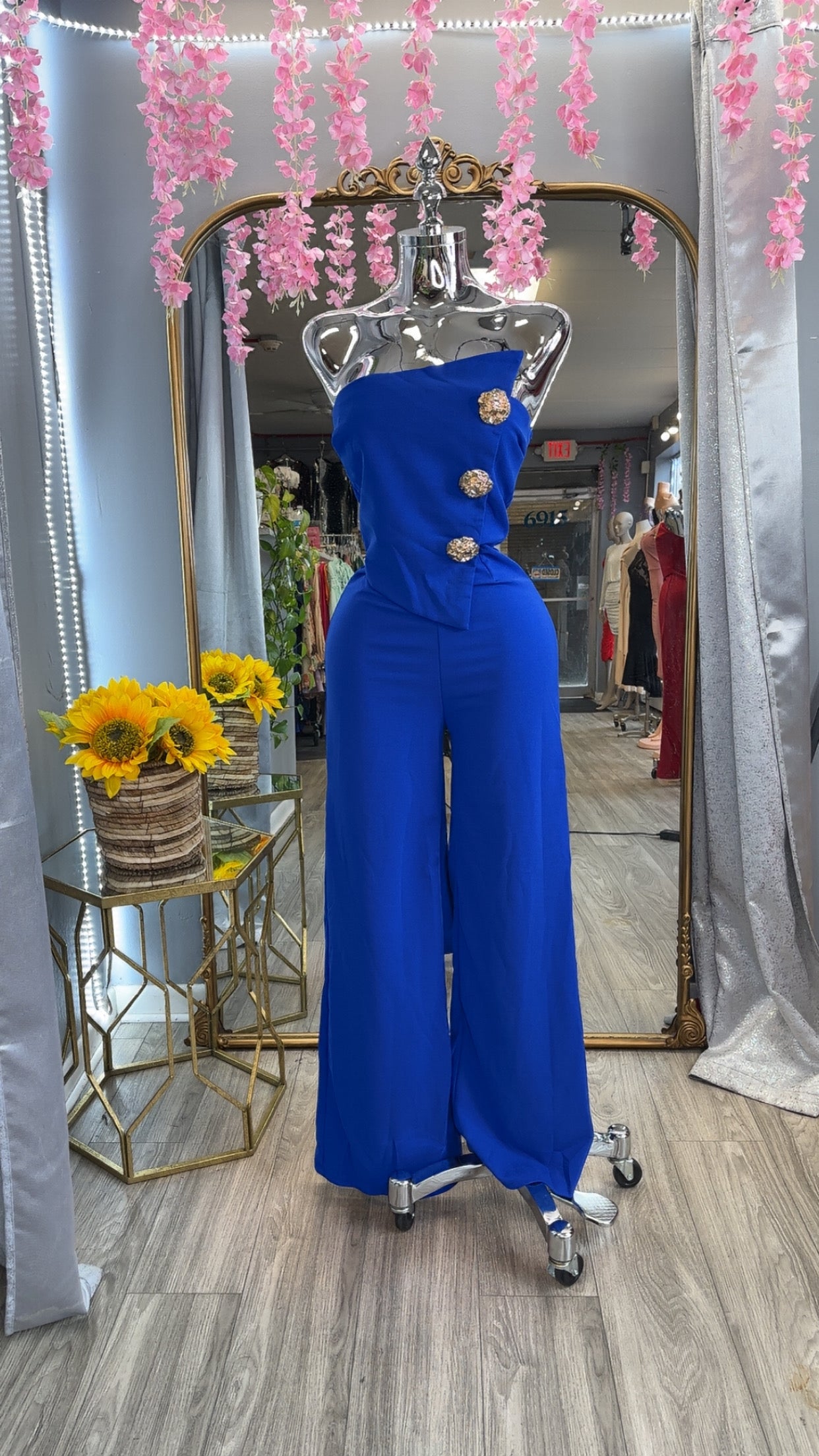 Ximena Jumpsuit (Royal)