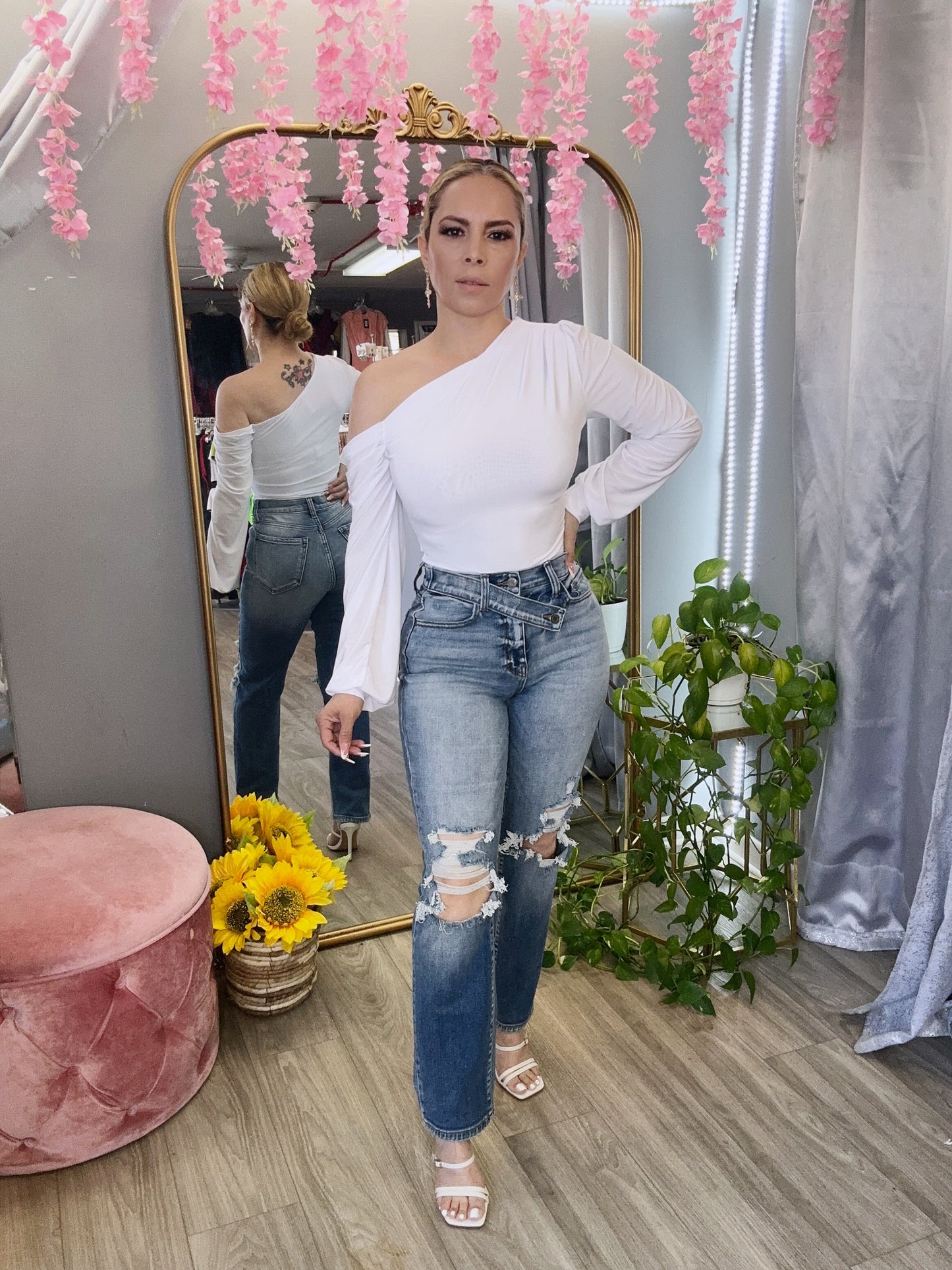 Mónica Bodysuit (White)