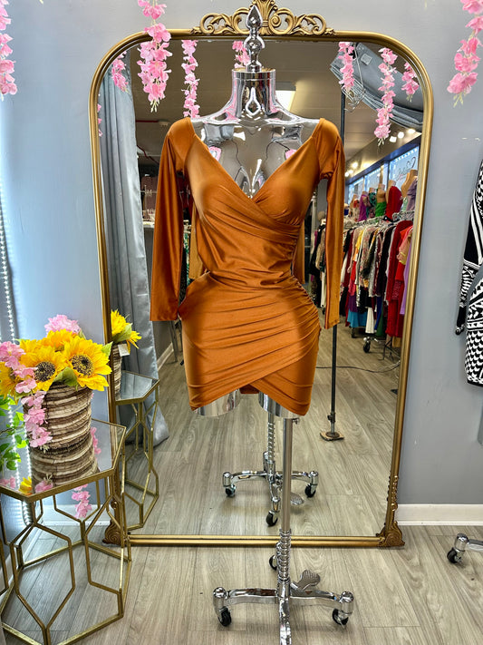 Gracie Dress (Copper)