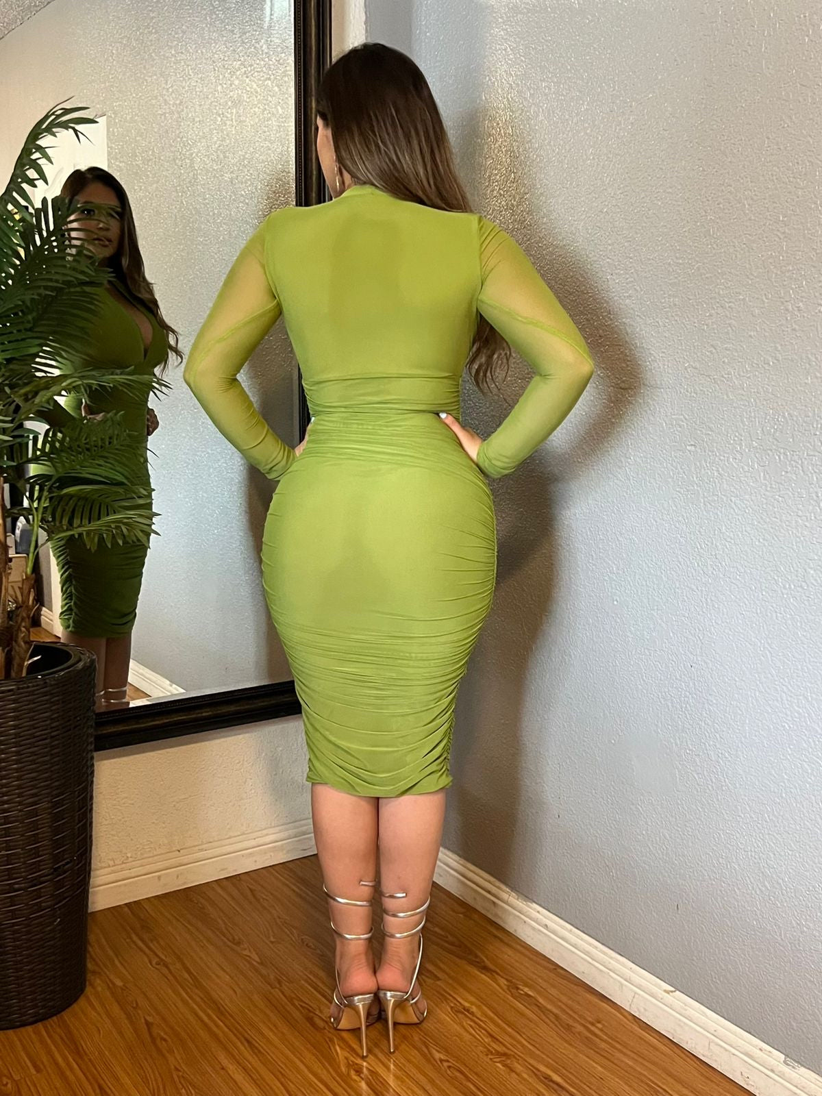 Ziana Dress (Apple Green) Bellisima Fashion Boutique Ziana Dress (Apple Green) Bellisima Fashion Boutique