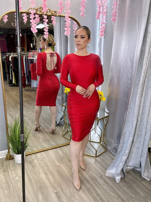 Yris Dress (Red)