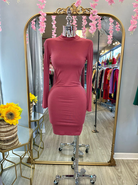 Marbella Dress (Marsala)