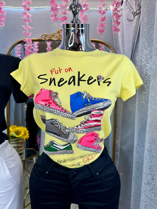 Sneakers Shirt (Yellow)