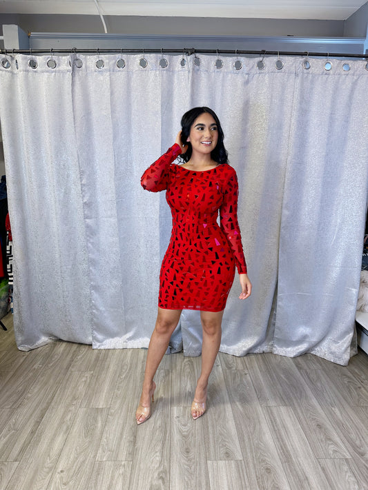 Yesi Dress (Red)