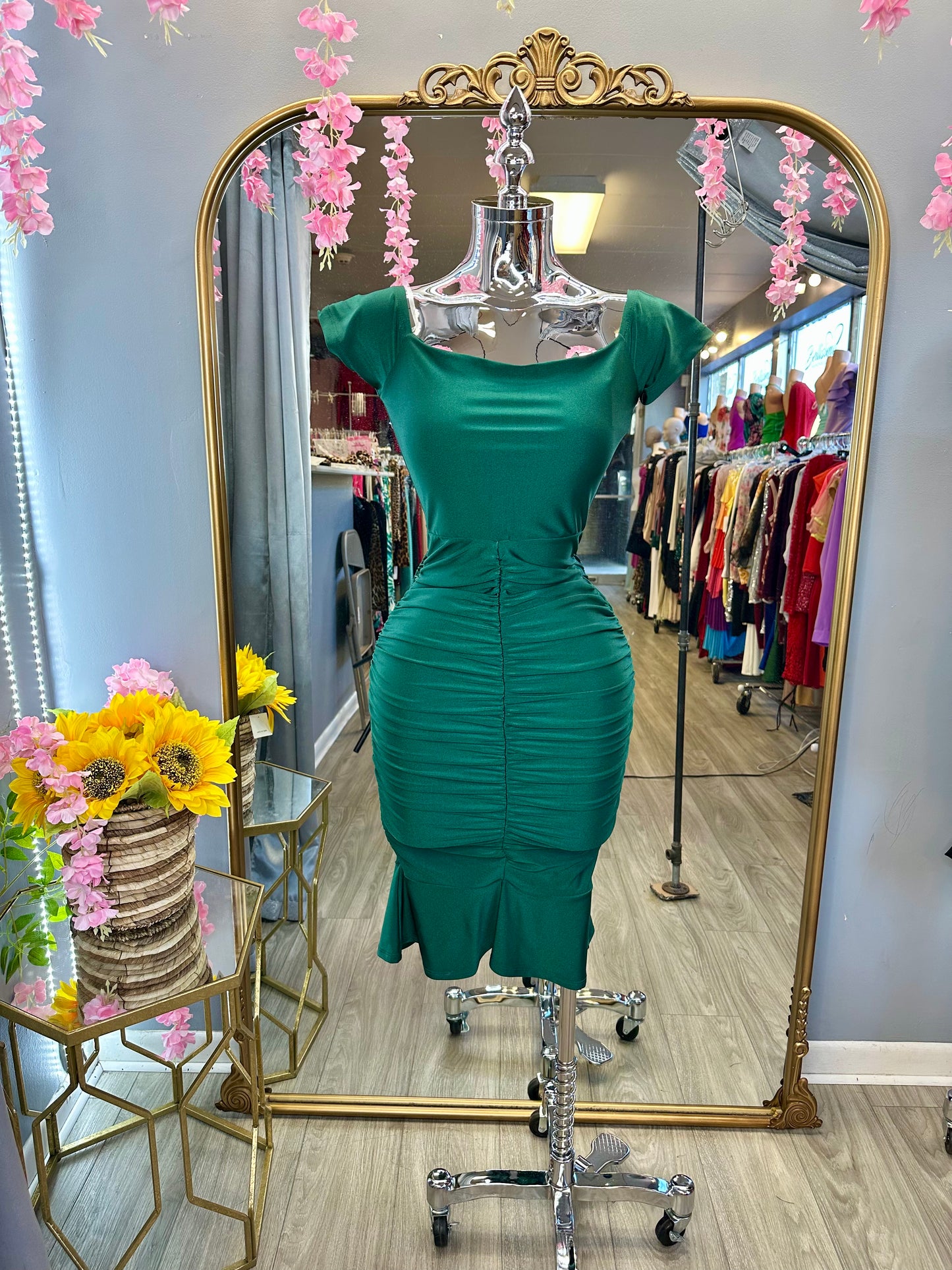 First Date Dress (H Green)