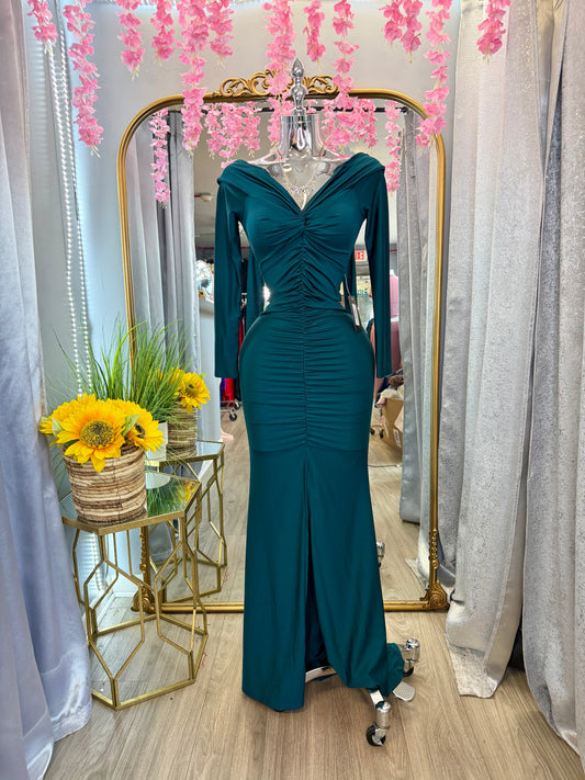 Felicia Gown (Dk Teal)