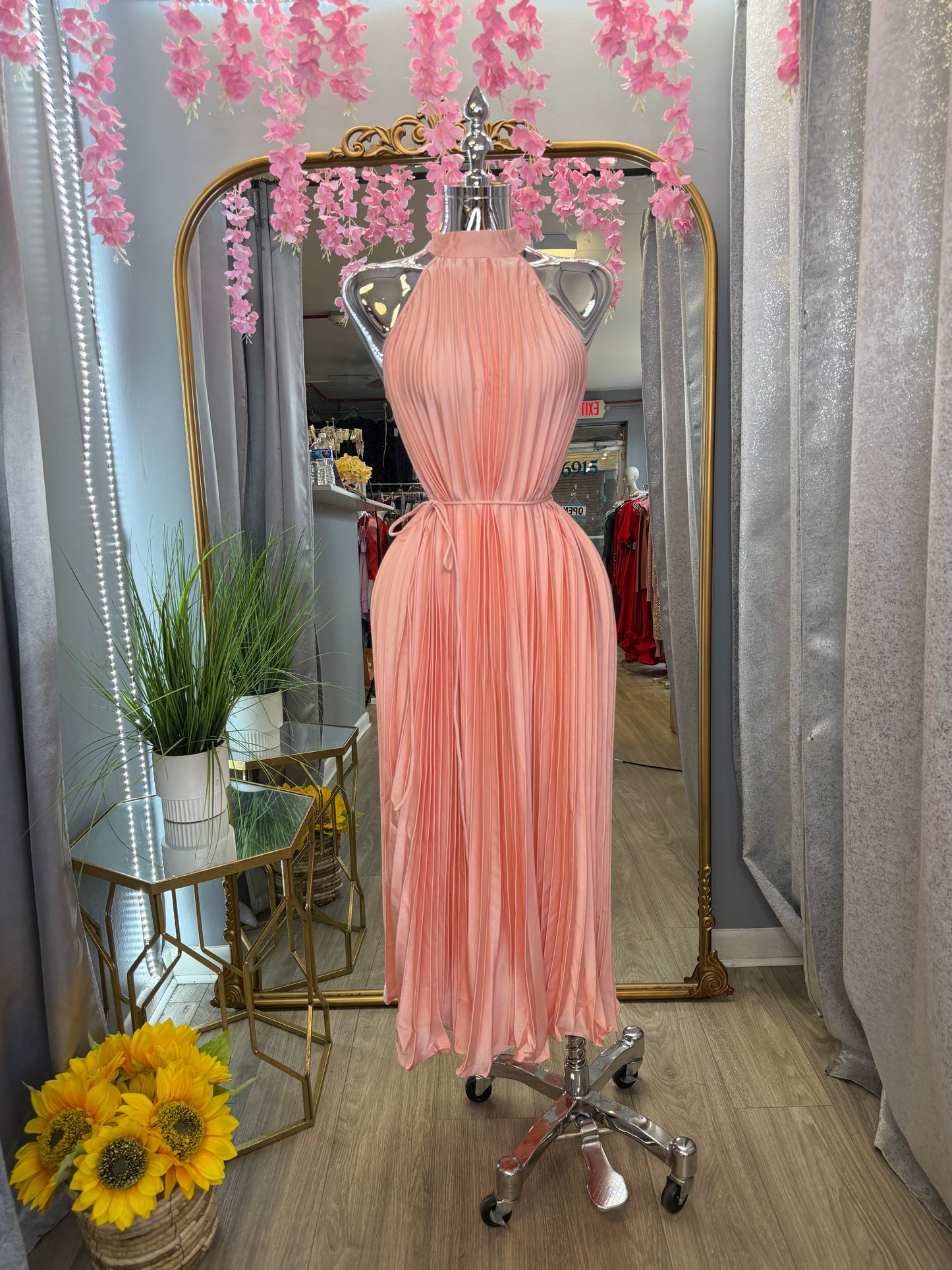 Naira Dress (Blush)