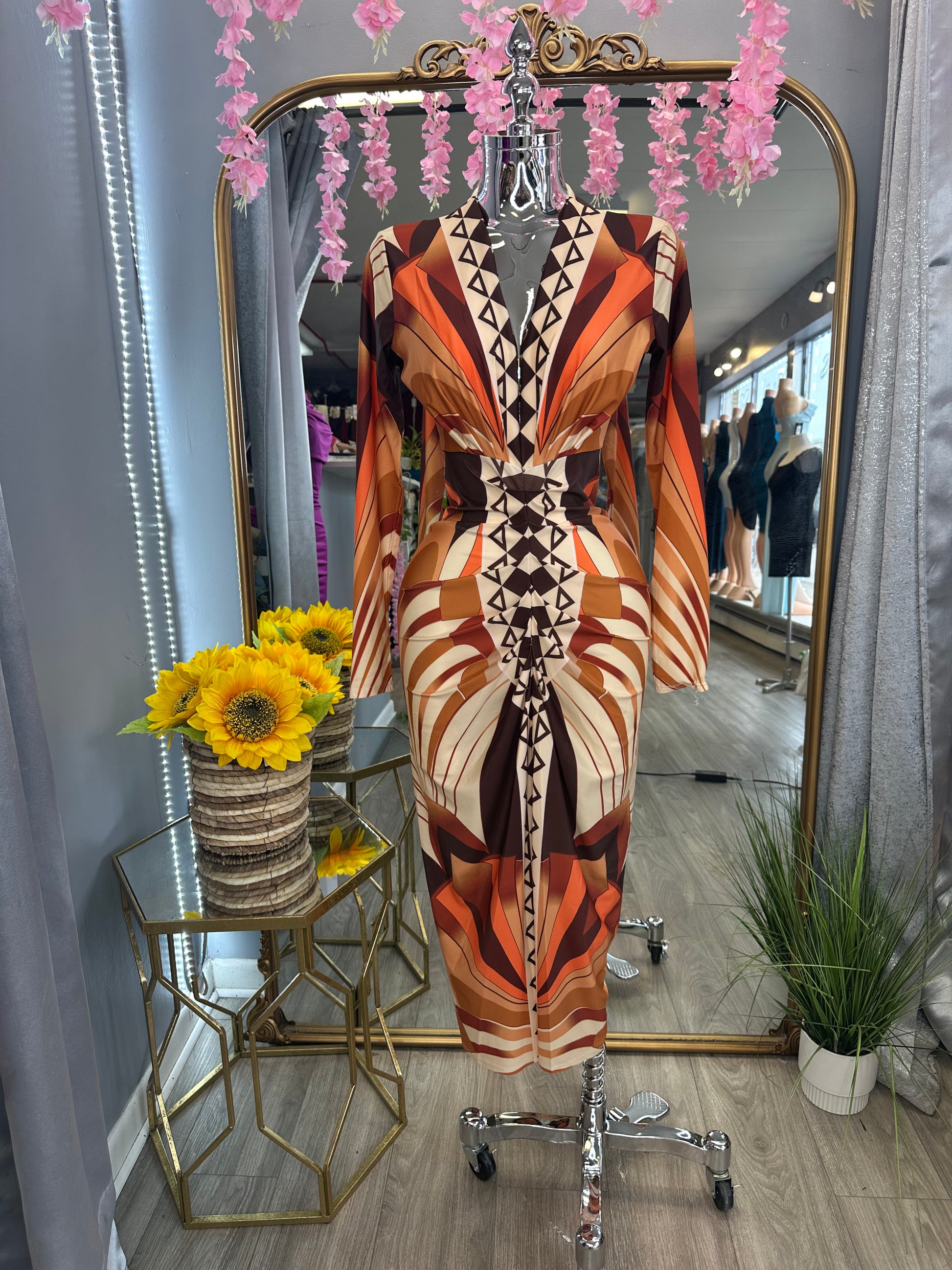 Aztec Princess (Orange) Bellisima Fashion Boutique Aztec Princess (Orange) Bellisima Fashion Boutique