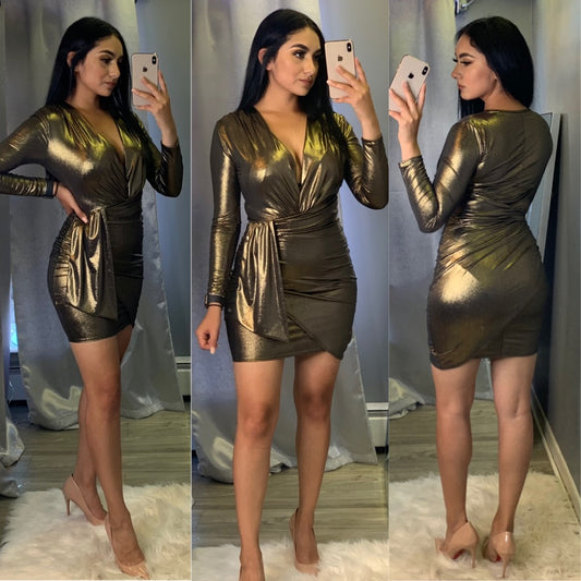 Hadassa Dress (Gold)