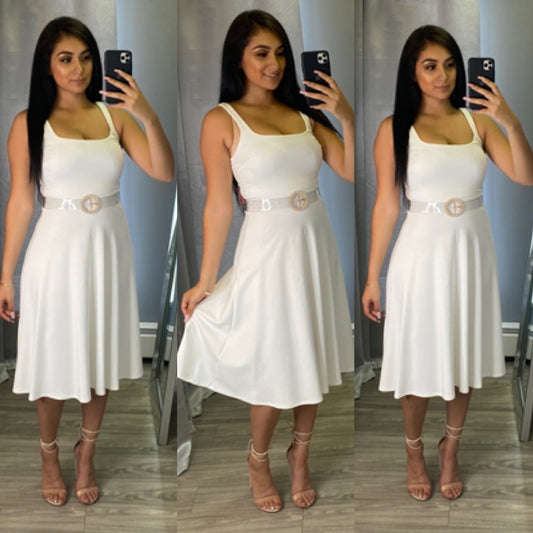 Summer Breeze Dress (Ivory)