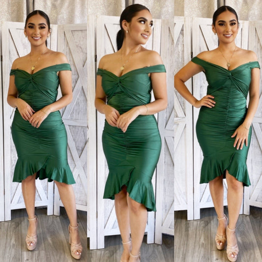 Delaney Dress (Green)